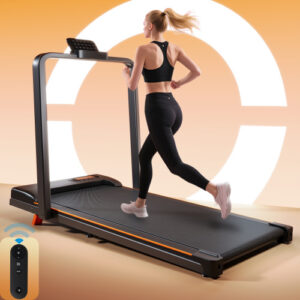 Folding Treadmill 1–10 km/h | Compact Walking & Running Machine with Remote & LED Display