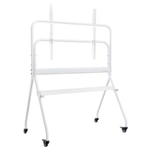 Universal Rolling TV Stand 35–100in Adjustable Mobile Mount with Wheels