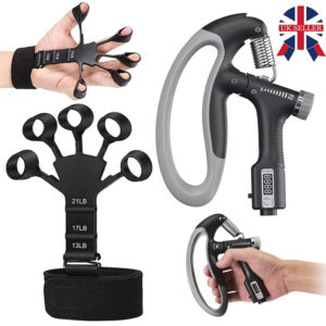 Adjustable Hand Grip Strengthener – Forearm, Wrist & Finger Trainer (10-100 kg)