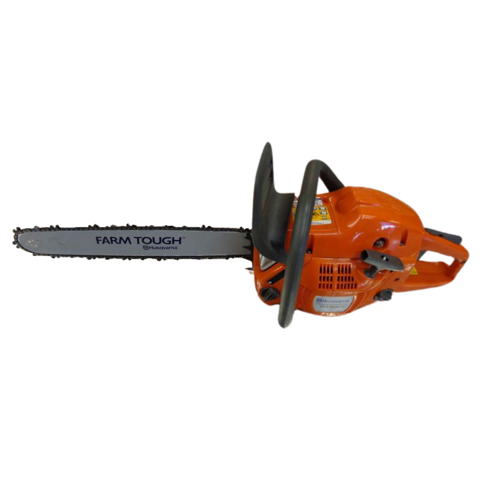 0001-889914161035282902.png Husqvarna 455 Rancher Chainsaw 20" Package - Includes 1 Extra Bar 2 Extra Chains - Image 1