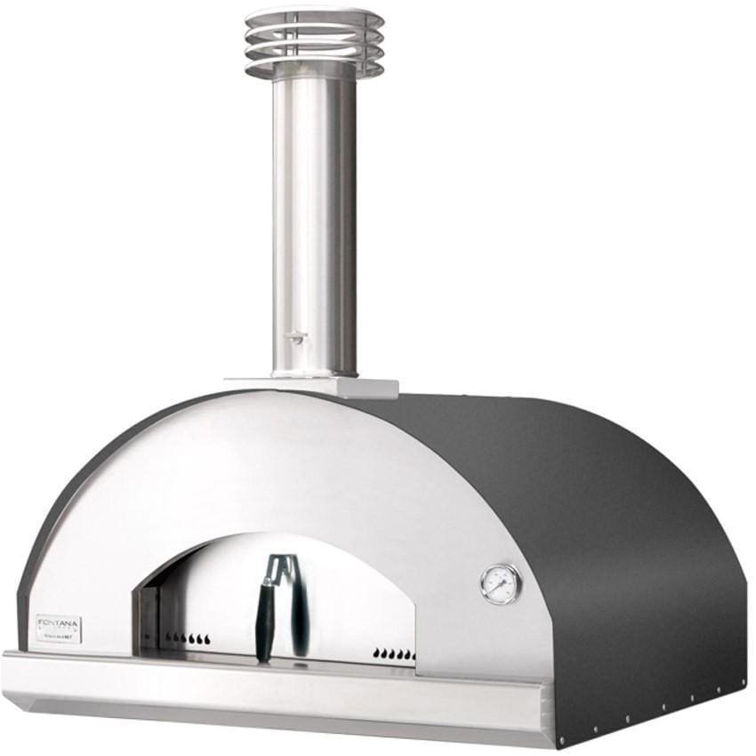 1689bb99c1a4d0218a3d3597adb7bfd8.jpg Fontana Forni Marinara Wood-Fired Pizza Oven - Anthracite - FTMARIN-A - Image 1