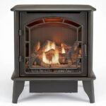 Bluegrass Living Panorama Vent Free Dual Fuel 3-Sided Gas Stove BTSD23RT