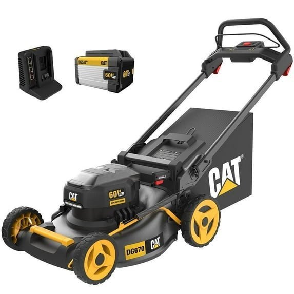186c000c-3b69-4e0d-a16f-426c749d4905.jpeg Cat 60V 21In Brushless Lawn Mower Kit - Image 1