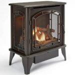 Bluegrass Living Panorama Vent Free Dual Fuel 3-Sided Gas Stove BTSD23RT - Image 2