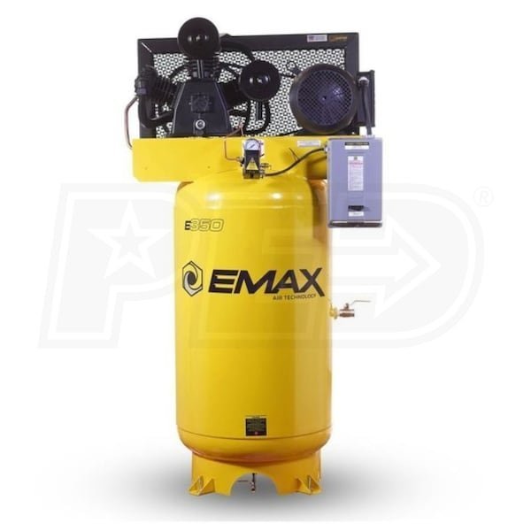 1b6bce8c-681f-4a2b-a8f9-95e5afac7257.jpeg EMAX 7.5 HP 2-Stage 80 Gallon Vertical Air Compressor - Image 1