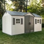 Lifetime 15' x 8' Outdoor Storage Shed - Image 2
