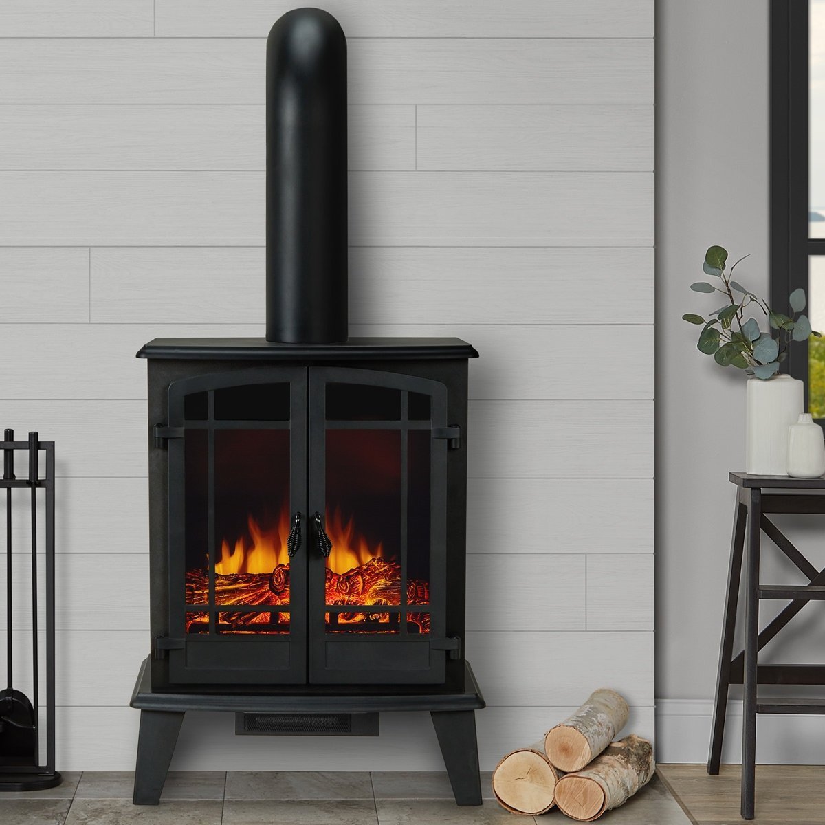 23-1.jpg Real Flame Foster 25" Electric Fireplace - Image 1