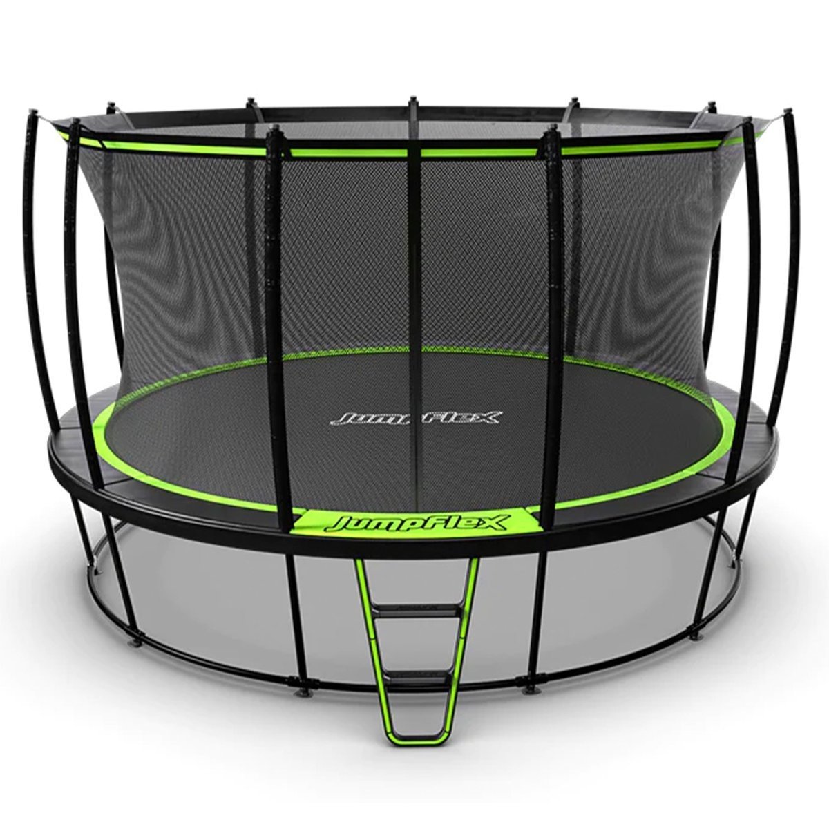 280-2-1.jpg JumpFlex Hero Round Outdoor Backyard Trampoline - Image 1