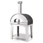 Fontana Forni Mangiafuoco Wood-Fired Pizza Oven - Anthracite - FTMF-A - Image 2