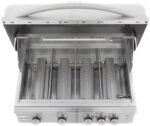 Blaze 32 Inch 4-Burner LTE Gas Grill with Rear Burner and Built-in Lighting System - Image 7