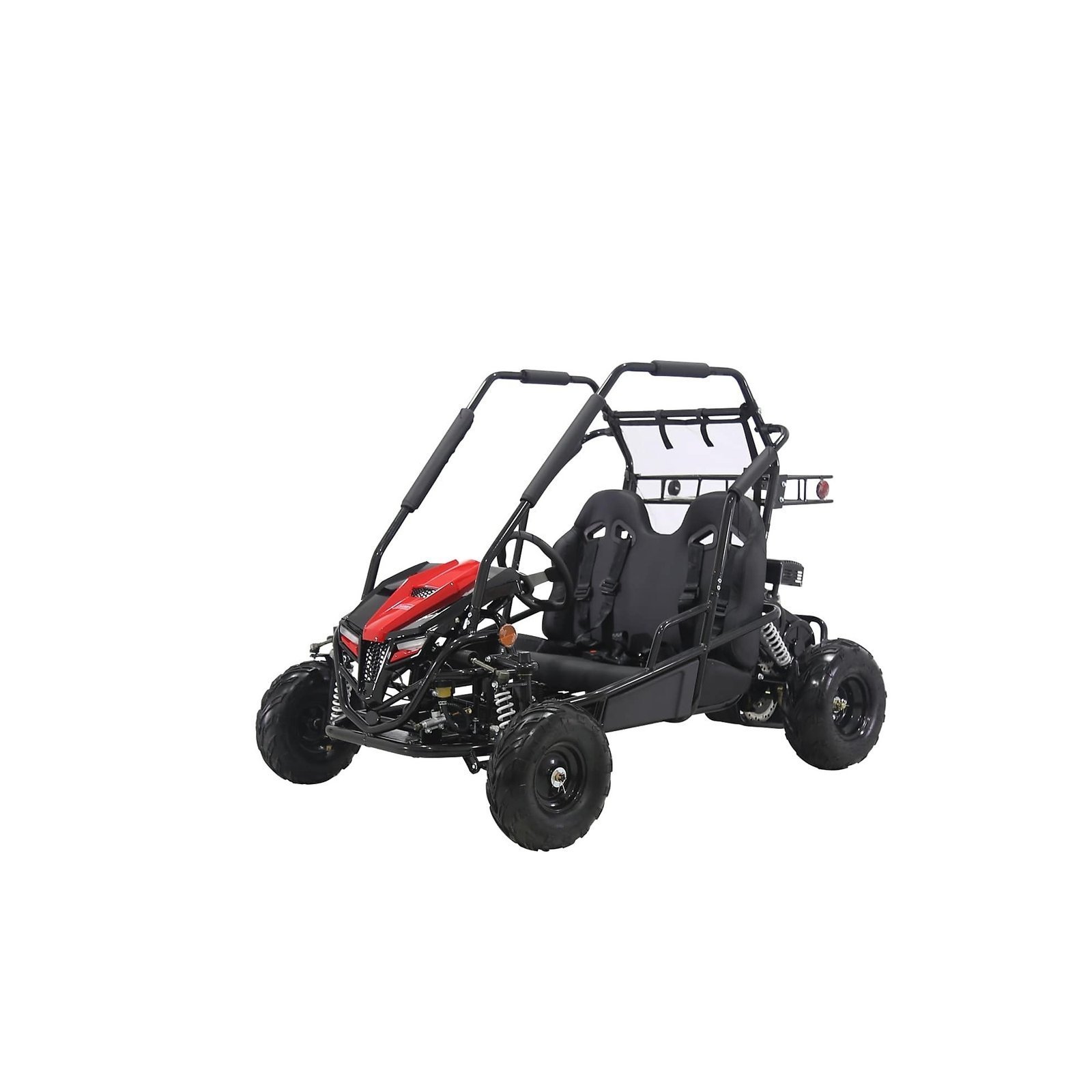 465-1-1.jpg Coleman Powersports GK200 196cc Gas Powered Dual Seat Go-Kart - Image 1