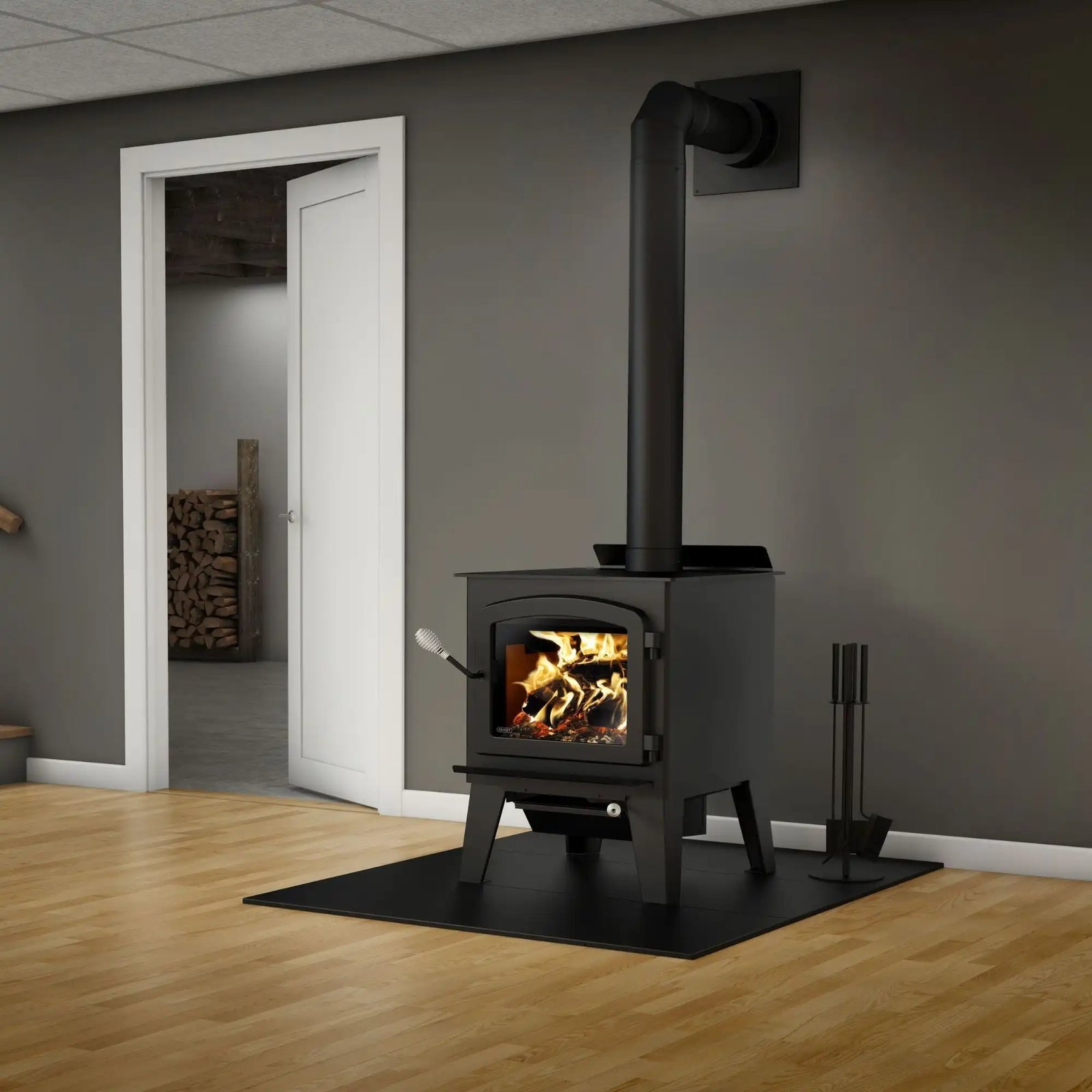 500-2.jpg Drolet Austral III Wood Burning Stove - Image 1