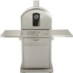 Summerset 'The Oven' Outdoor Freestanding Large Capacity Gas Oven with Pizza Stone, Smoker Box and Mobile Cart, 304 Stainless Steel Construction, Natural Gas