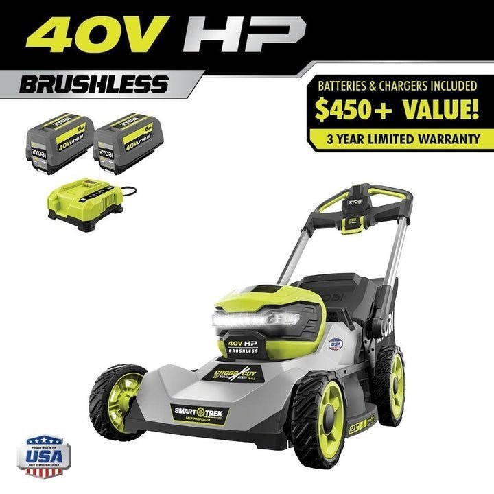 5b39ad82-ab9d-47aa-81f9-9608428a6f66.jpeg 40V HP Brushless 21" Self-Propelled Multi-Blade Mower Kit - Image 1
