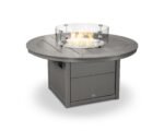 POLYWOOD 48" Round Fire Pit Table