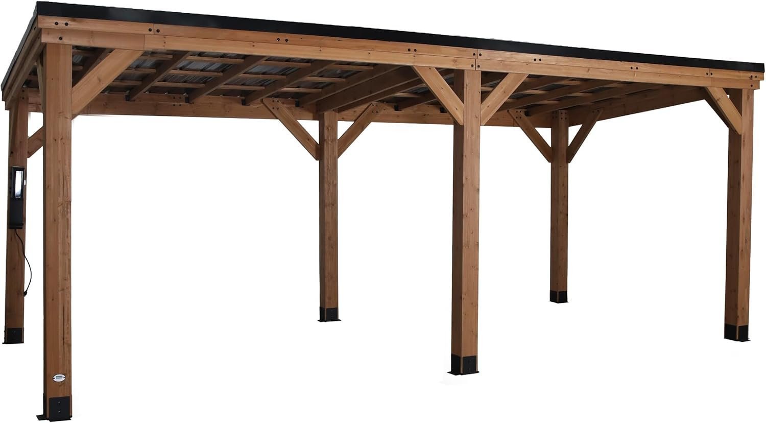 71PpXRVPhDL._AC_SL1500_.jpg Backyard Discovery Arcadia Gazebo - Image 1