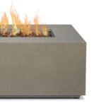 Real Flame Aegean 42" Rectangle Propane Gas Outdoor Fire Table - Image 4