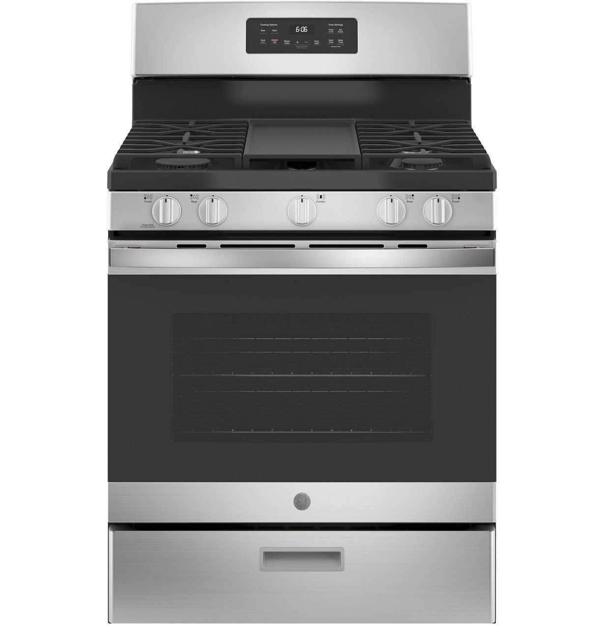 7b95c107465cd60995a632a8ce25af1cf2223312__06389.jpg GE 30" Freestanding Gas Range - Image 1