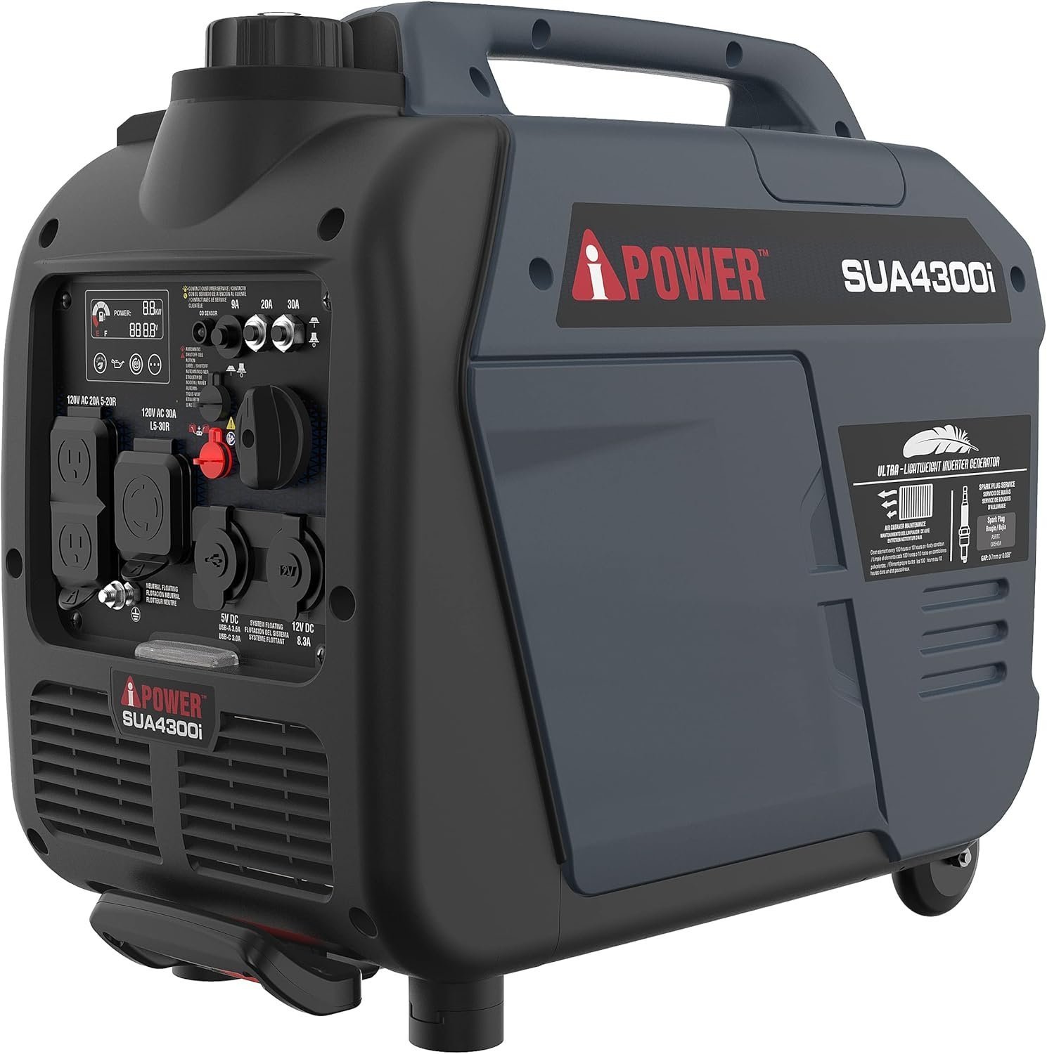 81GpUpLG-3L._AC_SL1500_.jpg A-iPower 4300-Watt Inverter Generator - Image 1