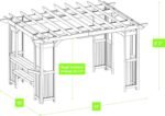Yardistry Madison Pergola YM11783 - Image 7