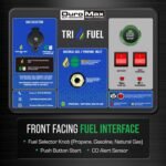 DuroMax 15,000-Watt Tri-Fuel Portable Generator XP15000HXT - Image 3