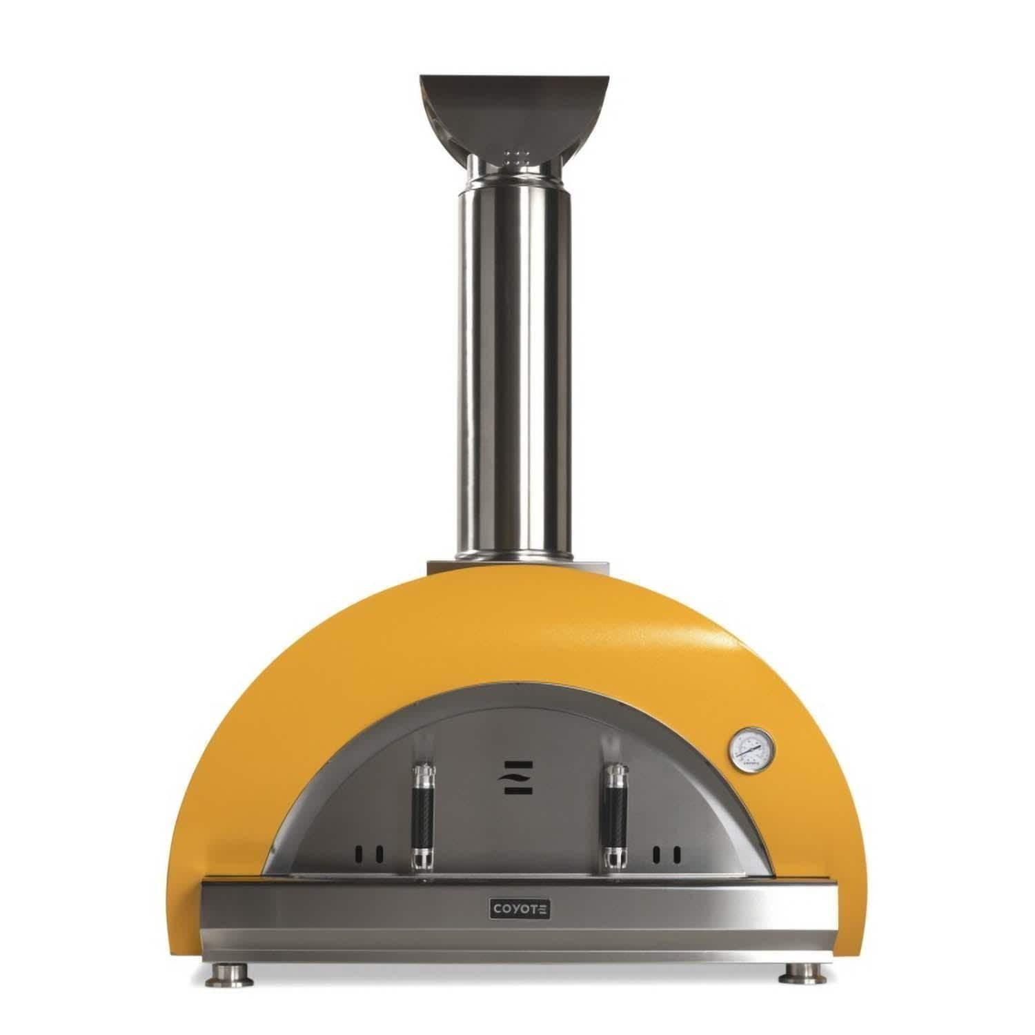 9f320b9ef7c3161e4a28e298bad2bd6f.jpg Coyote DUOMO Wood-fired Pizza Oven - Yellow - C1PZ40WY - Image 1