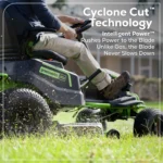 Greenworks 60V 42" Cordless Battery CrossoverT Riding Lawn Mower - Image 3