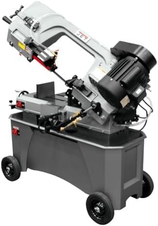 B01C9TVZTO-0-1756151811961.jpg JET 7" x 12" Deluxe Horizontal/Vertical Bandsaw, 3/4 HP, 115/230V 1Ph (Model HVBS-712D) - Image 1