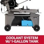 JET 7" x 12" Deluxe Horizontal/Vertical Bandsaw, 3/4 HP, 115/230V 1Ph (Model HVBS-712D) - Image 5