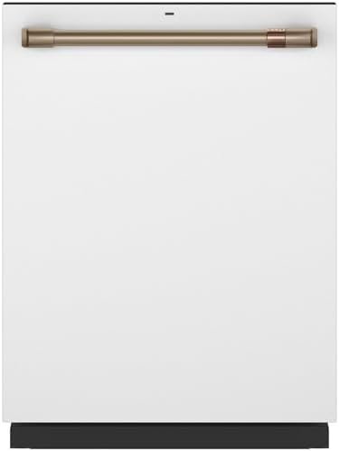 B07V9VS7L7-0-1756401802966.jpg Cafe CDT845P4NW2 24" Matte White Built-In Dishwasher - Image 1