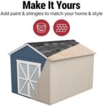 Handy Home Products Rookwood 10x12 Do-It-Yourself Wooden Storage Shed- Does not Include Floor kit, Paint, or Roofing Shingles - Image 9