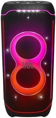 B0CFZMKYXH-1-1756495978165.jpeg JBL Partybox Ultimate - Multi Purpose Party Speaker, with Wi-fi & Bluetooth Connectivity, Wireless, Lightshow, IPx4 Slashproof, Dual Mic & Guitar Inputs, Handle & Sturdy Wheels, Black - Image 1