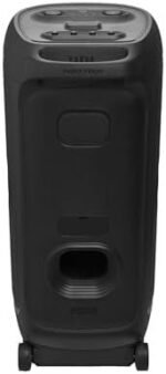 JBL Partybox Ultimate - Multi Purpose Party Speaker, with Wi-fi & Bluetooth Connectivity, Wireless, Lightshow, IPx4 Slashproof, Dual Mic & Guitar Inputs, Handle & Sturdy Wheels, Black - Image 9