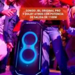 JBL Partybox Ultimate - Multi Purpose Party Speaker, with Wi-fi & Bluetooth Connectivity, Wireless, Lightshow, IPx4 Slashproof, Dual Mic & Guitar Inputs, Handle & Sturdy Wheels, Black - Image 5