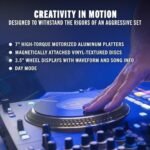 Rane PERFORMER 4-Channel Motorized DJ Controller, 7" Platters with Displays, Precision Feel Faders, Stem Split, Advanced FX, Serato DJ Pro Included - Image 5