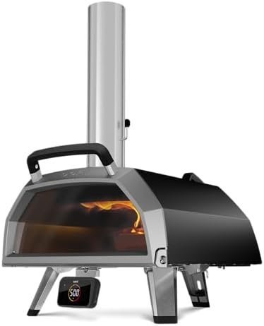 B0DLH28V1D-0-1756324239832.jpg Ooni Karu 2 Pro Multi-Fuel Pizza Oven - Wood and Gas Outdoor Pizza Oven with Pizza Stone & Integrated Thermometer, Pizza Oven Outdoor, Dual Fuel 16 Inch Pizza Maker, Outdoor Cooking Grill - Image 1