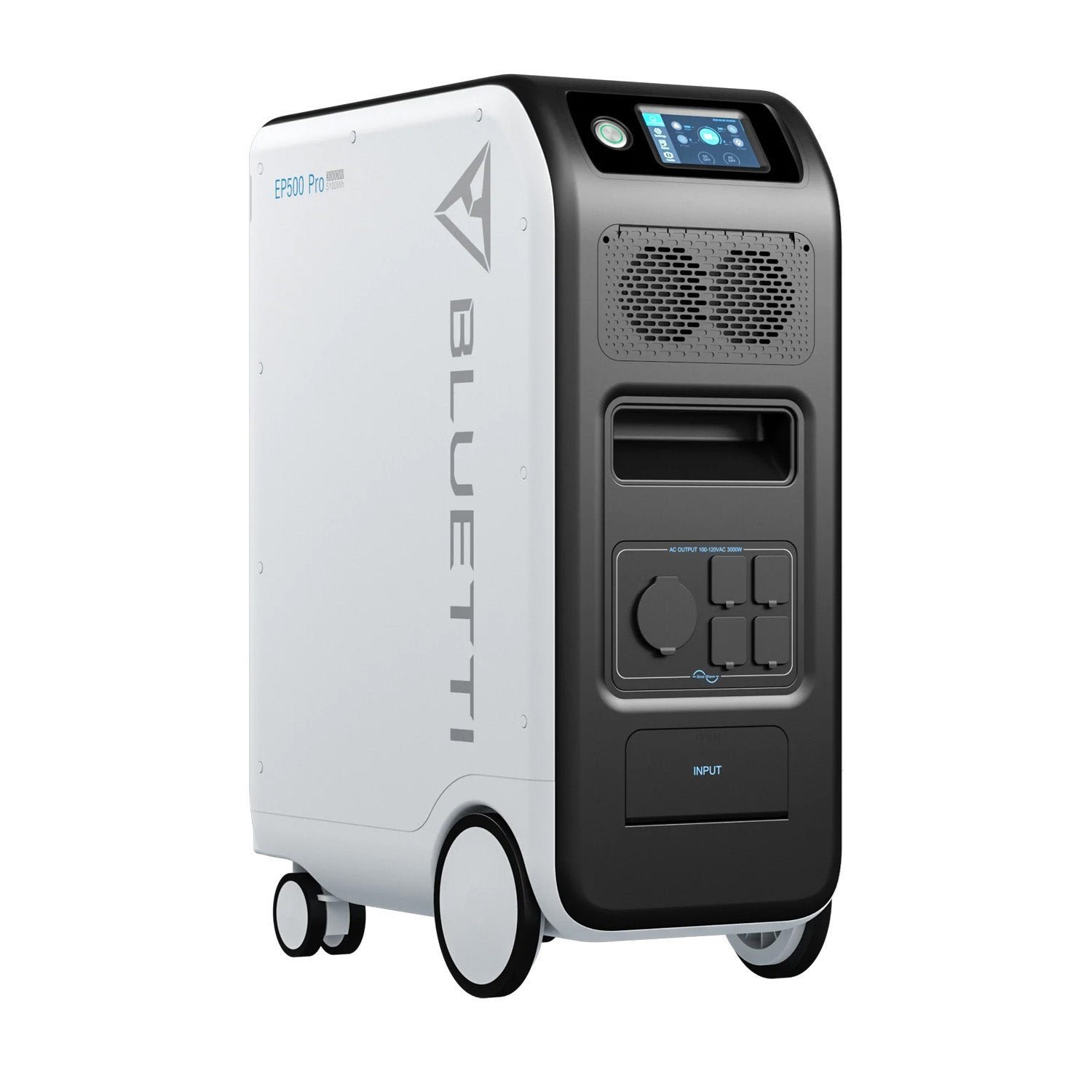 BLUETTI_EP500Pro_Solar_Power_Station_Left_Side_Front_View_1500x1500.jpg BLUETTI EP500Pro Solar Power Station | 5100Wh | 6000W | 2400W Solar Input - Image 1