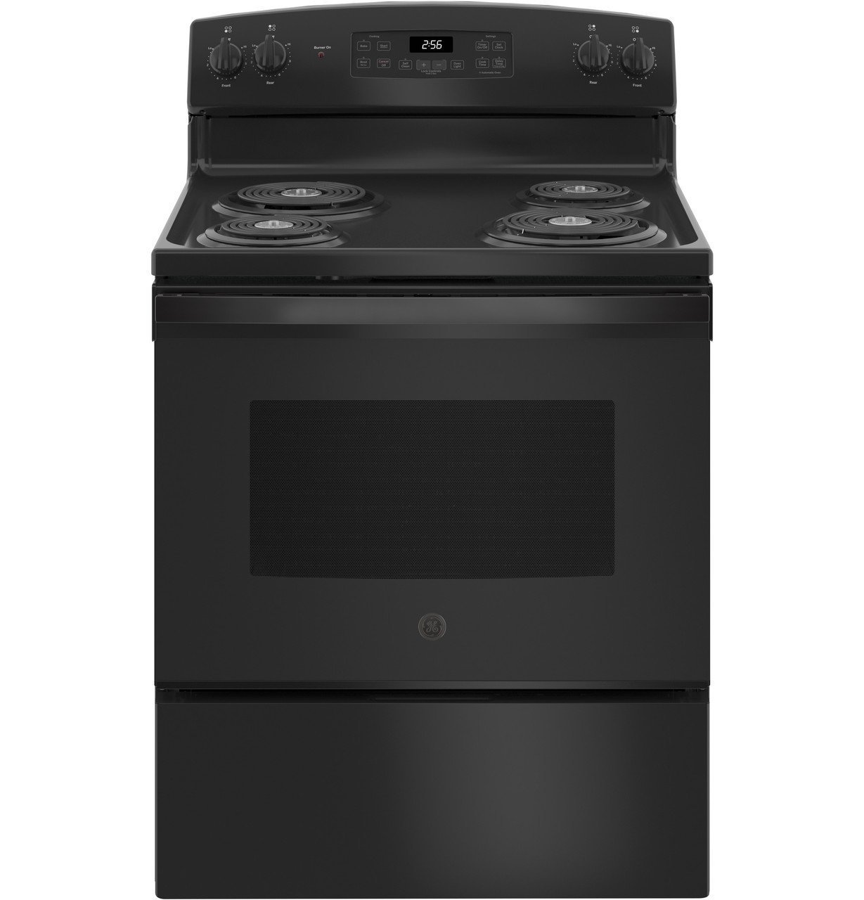 aa3ce14dd3863d4933364d045d88125d6dd782dd__56203.jpg GE 30" Freestanding Electric Range JB256DMBB - Image 1