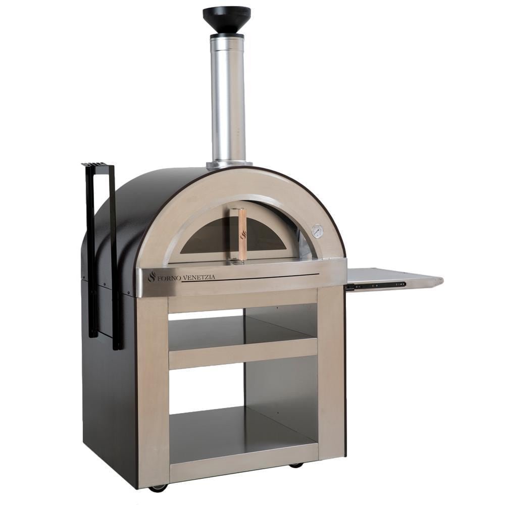 b52a9fd44bc822680031852b1067c63e.jpg Forno Venetzia Torino 500 62-Inch Outdoor Wood-Fired Pizza Oven - Copper - Image 1