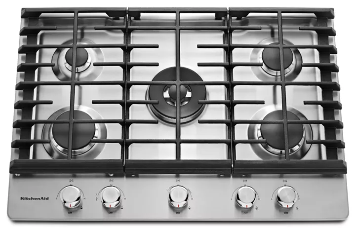 download-22.png KitchenAid 30" 5-Burner Gas Cooktop KCGS550ESS - Image 1