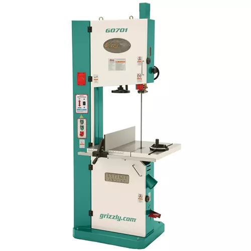 g0701-42497a008e6d8a0aa6e7ad926738bb6d.png Grizzly G0701 - 19" 5 HP Ultimate Bandsaw - Image 1