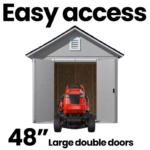 Handy Home Meridian Wooden Storage Shed - Multiple Sizes - Image 3