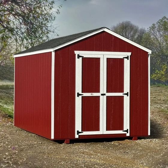 little-cottage-value-gable-outdoor-8x12-VGS-PC.jpg Little Cottage Co. Pre-Cut 12x12 Value Gable Shed Kit - Image 1